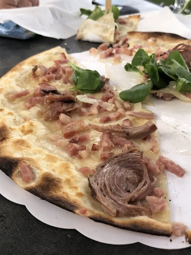 Flammenkuche Andouille